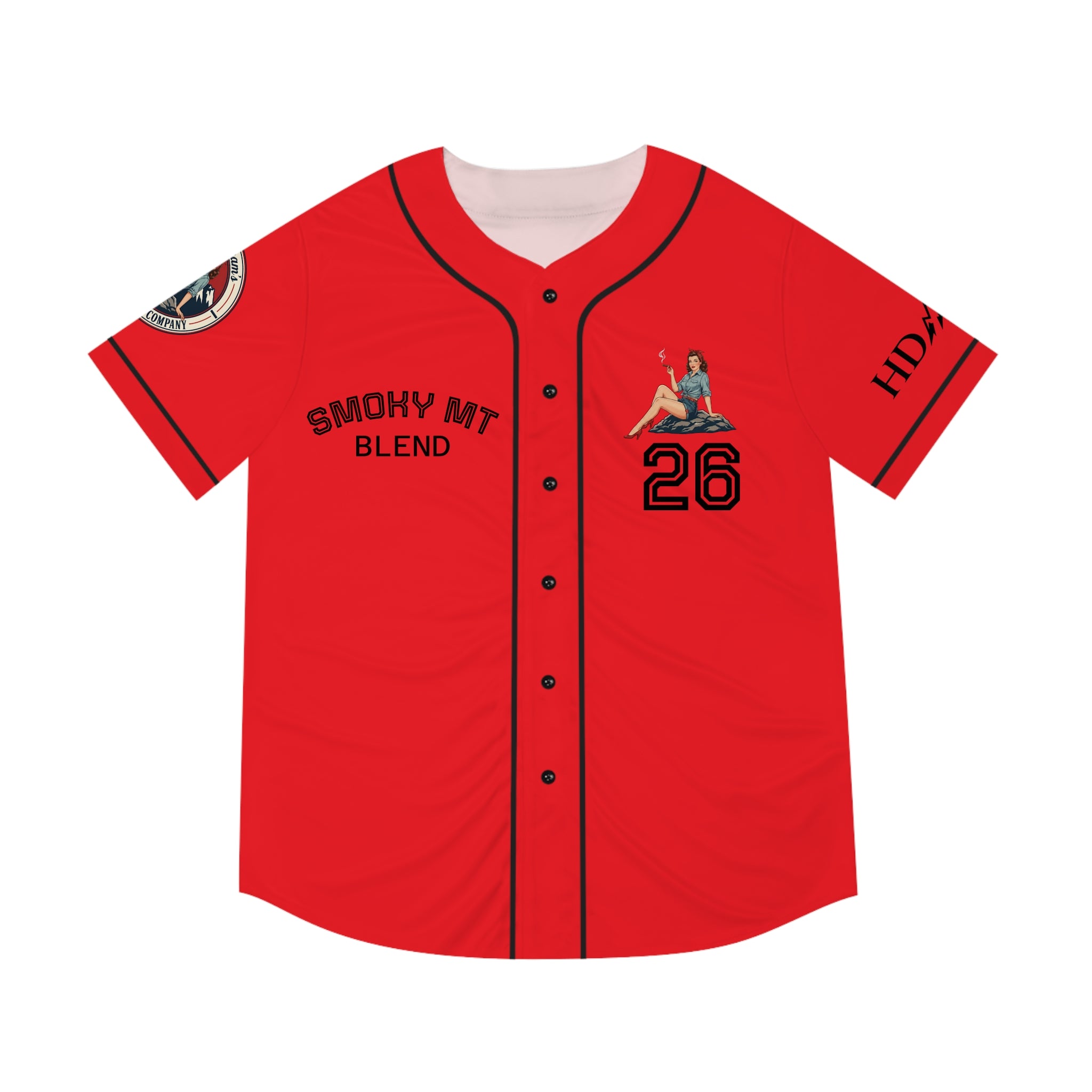 Smoky MT. Blend Baseball Jersey