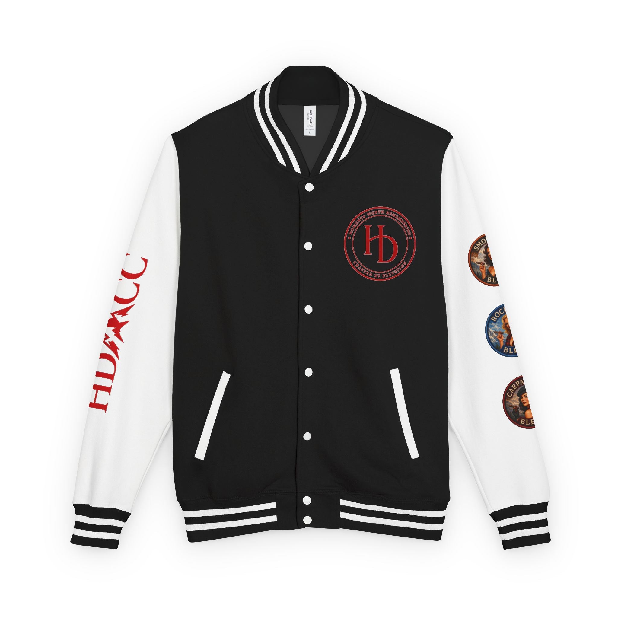 Letterman Jacket — Vintage Pinup 'Hank Dunham's Main Cigar Company' Logo