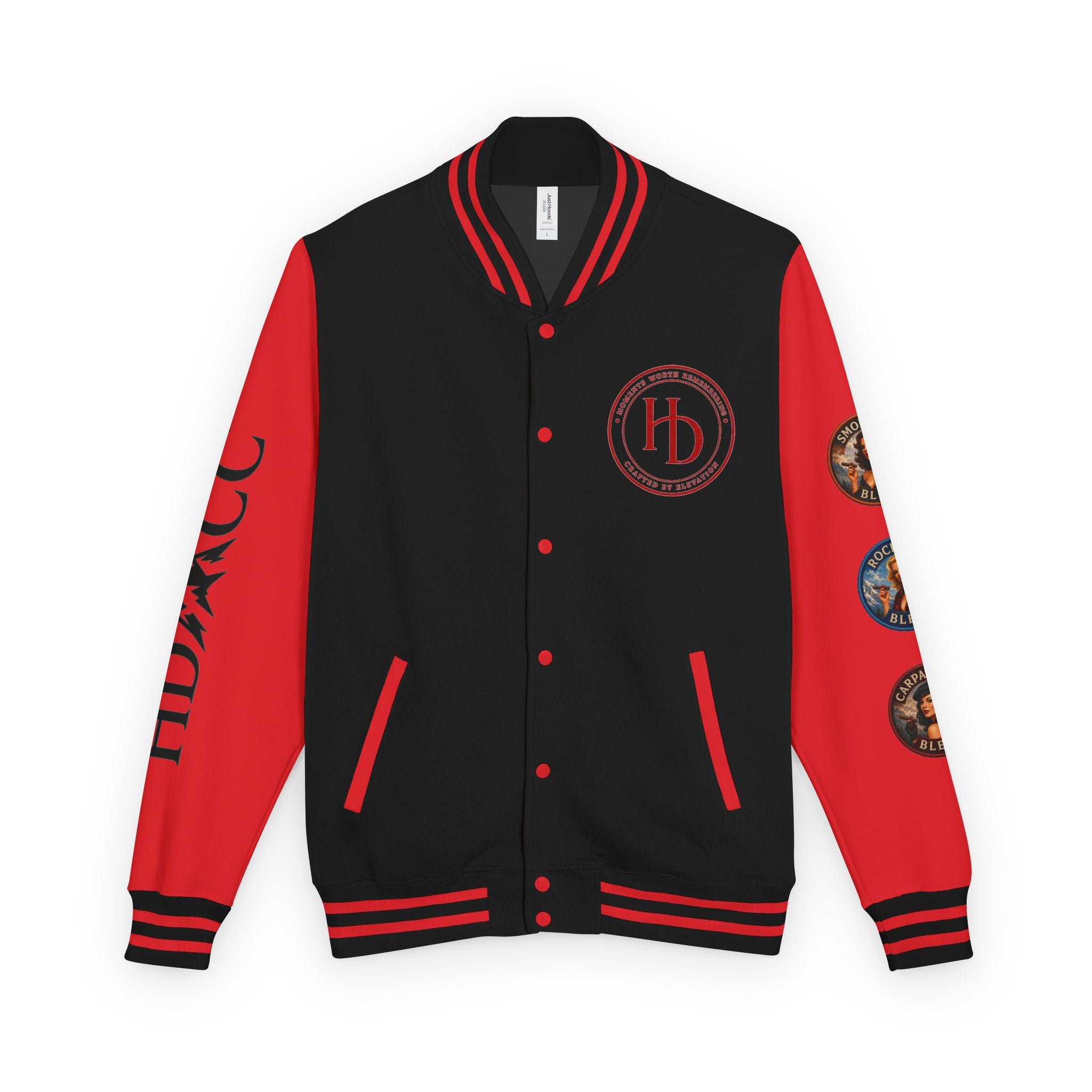 Letterman Jacket — Vintage Pinup 'Hank Dunham's Main Cigar Company' Logo