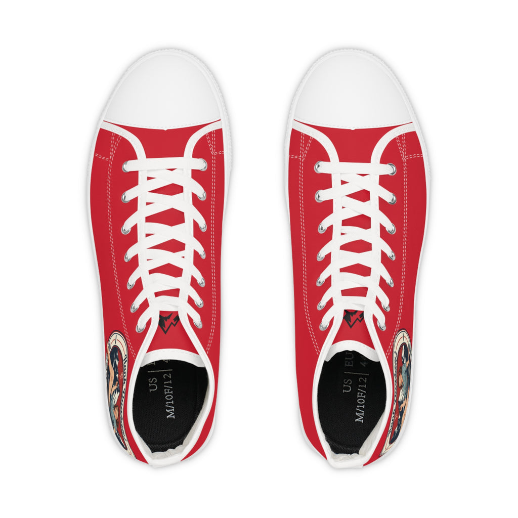 Hank Dunham Cigar Company High-Top Canvas Sneakers
