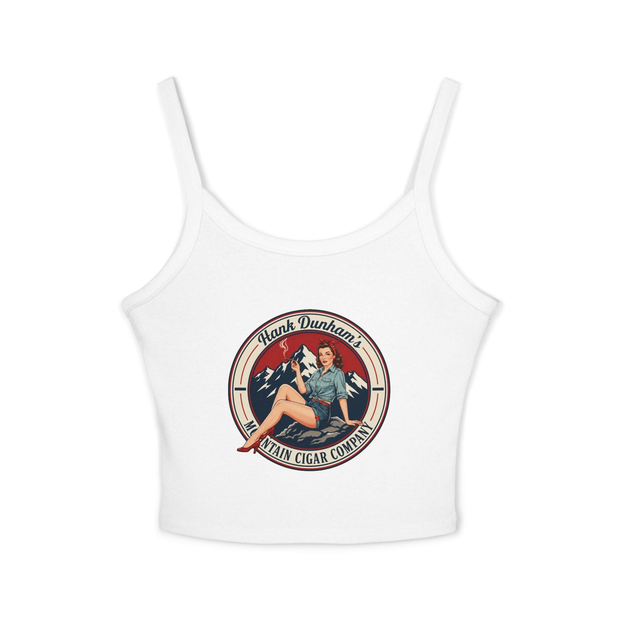 Hank Dunham Retro Logo Crop Top