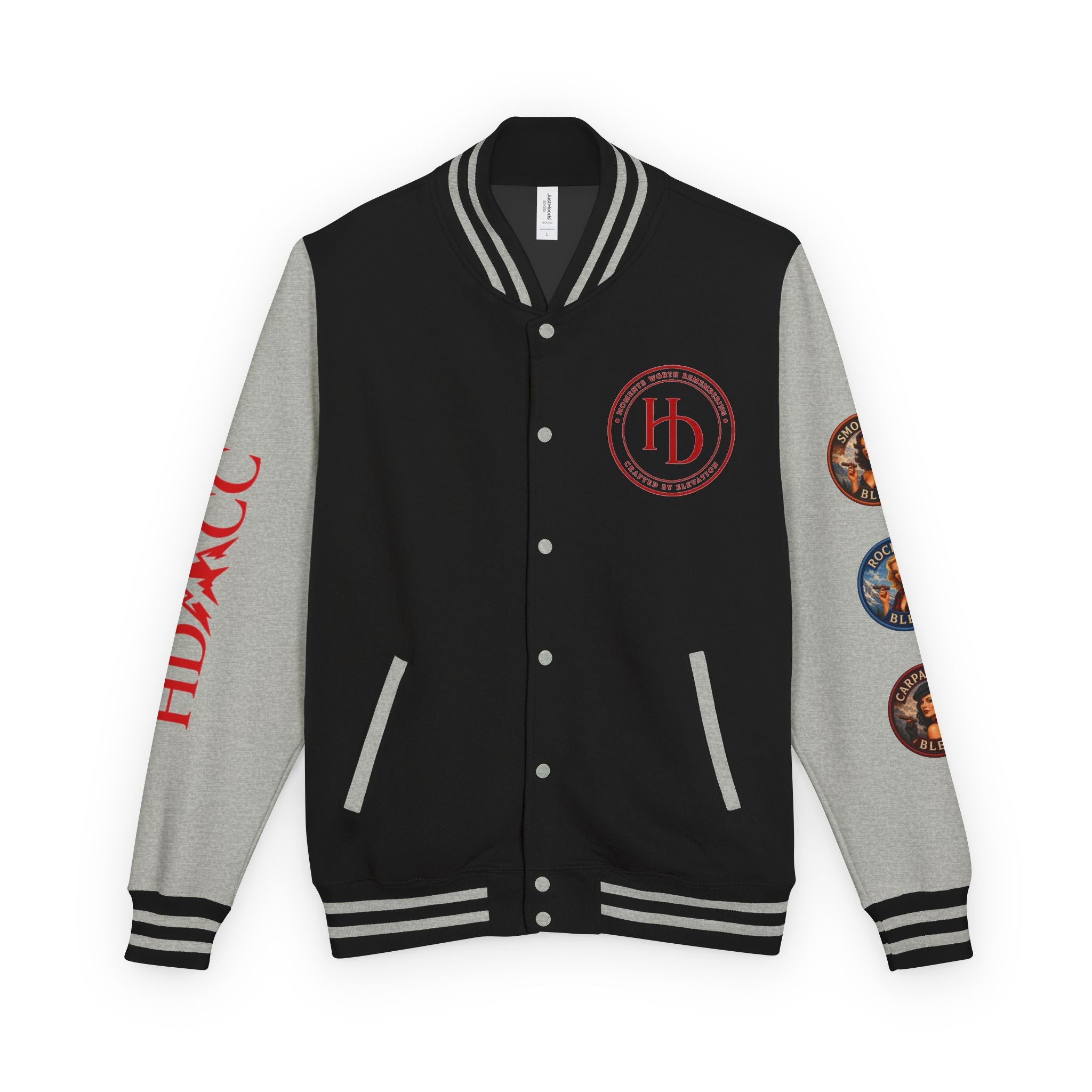 Letterman Jacket — Vintage Pinup 'Hank Dunham's Main Cigar Company' Logo
