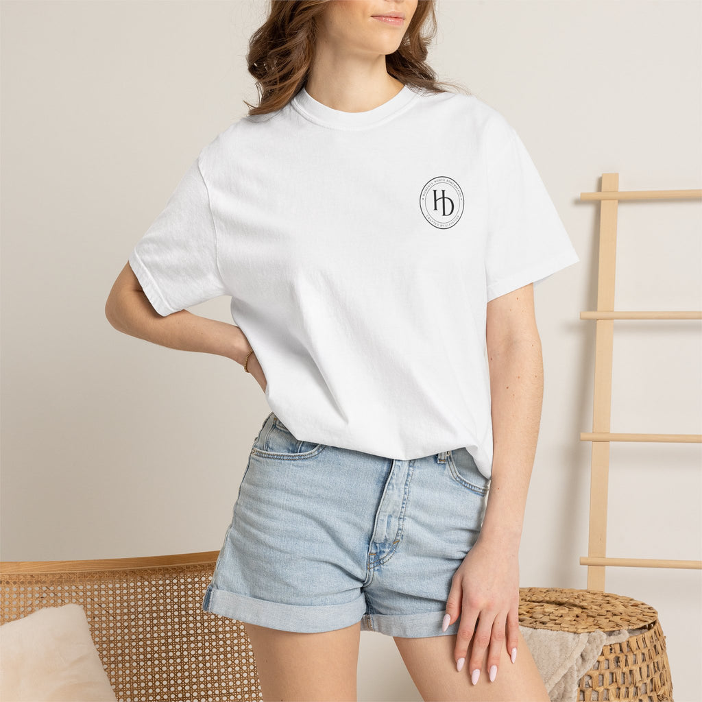 HD Monogram Signature Tee | Hank Dunham’s Mountain Cigar Company
