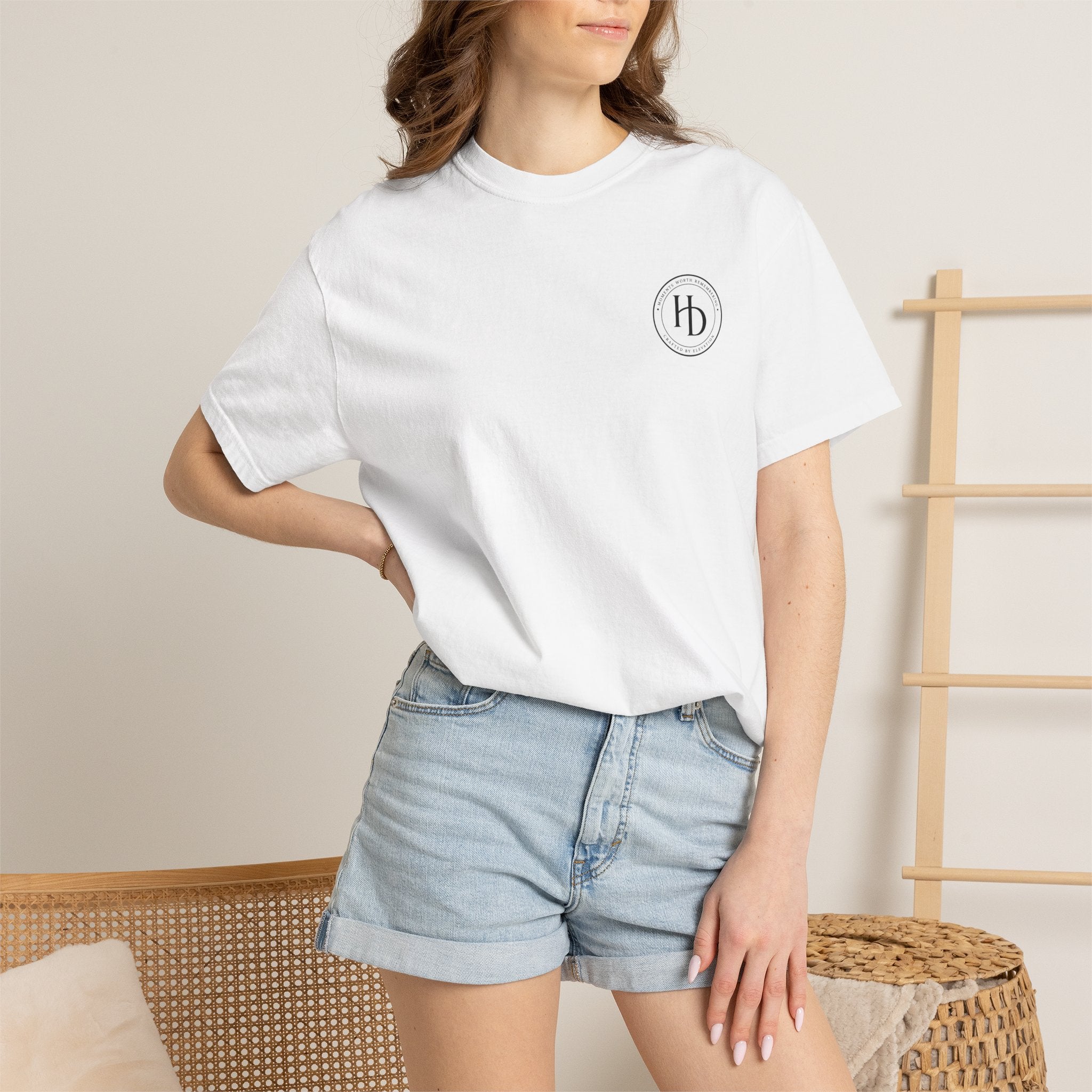 HD Monogram Signature Tee | Hank Dunham’s Mountain Cigar Company