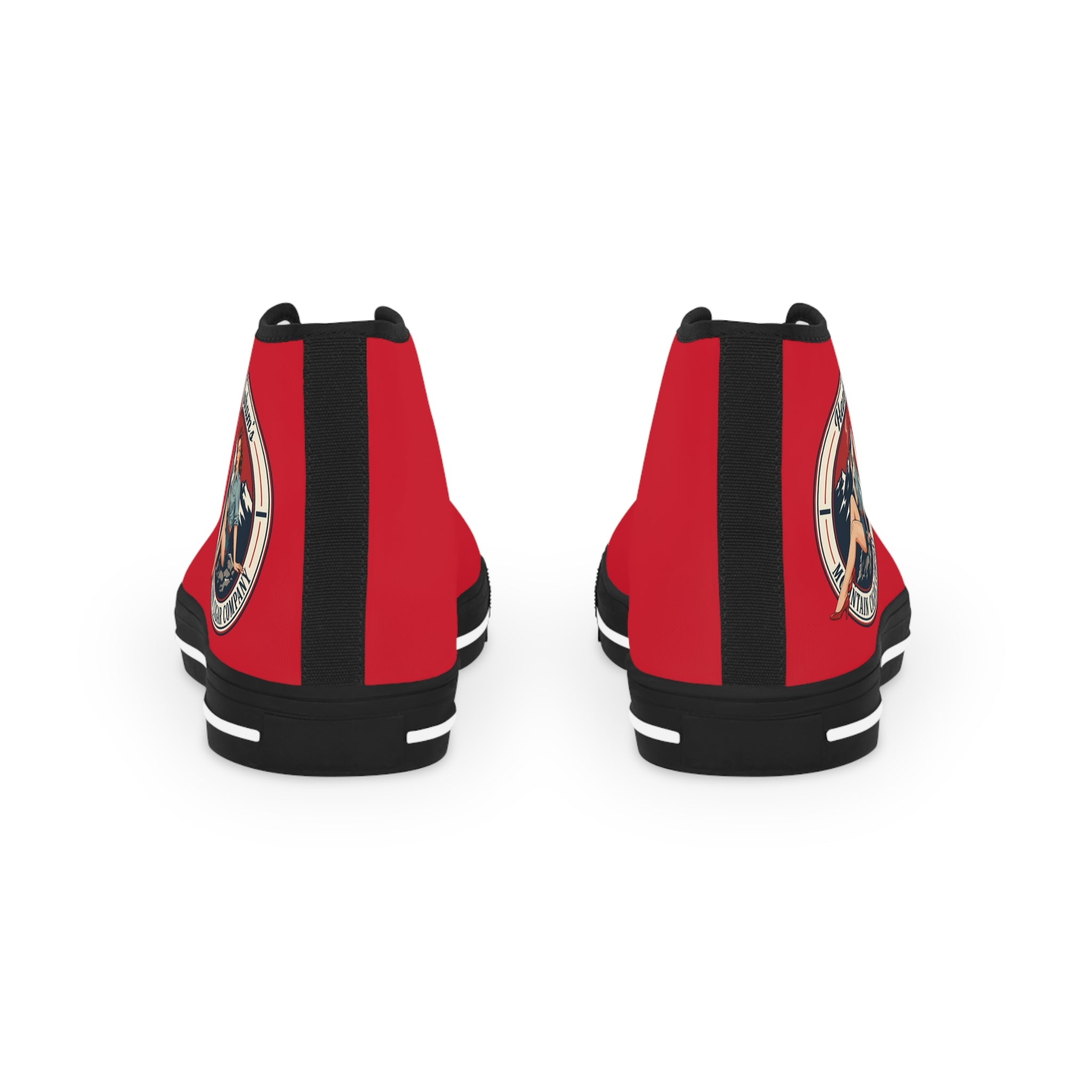 Hank Dunham Cigar Company High-Top Canvas Sneakers