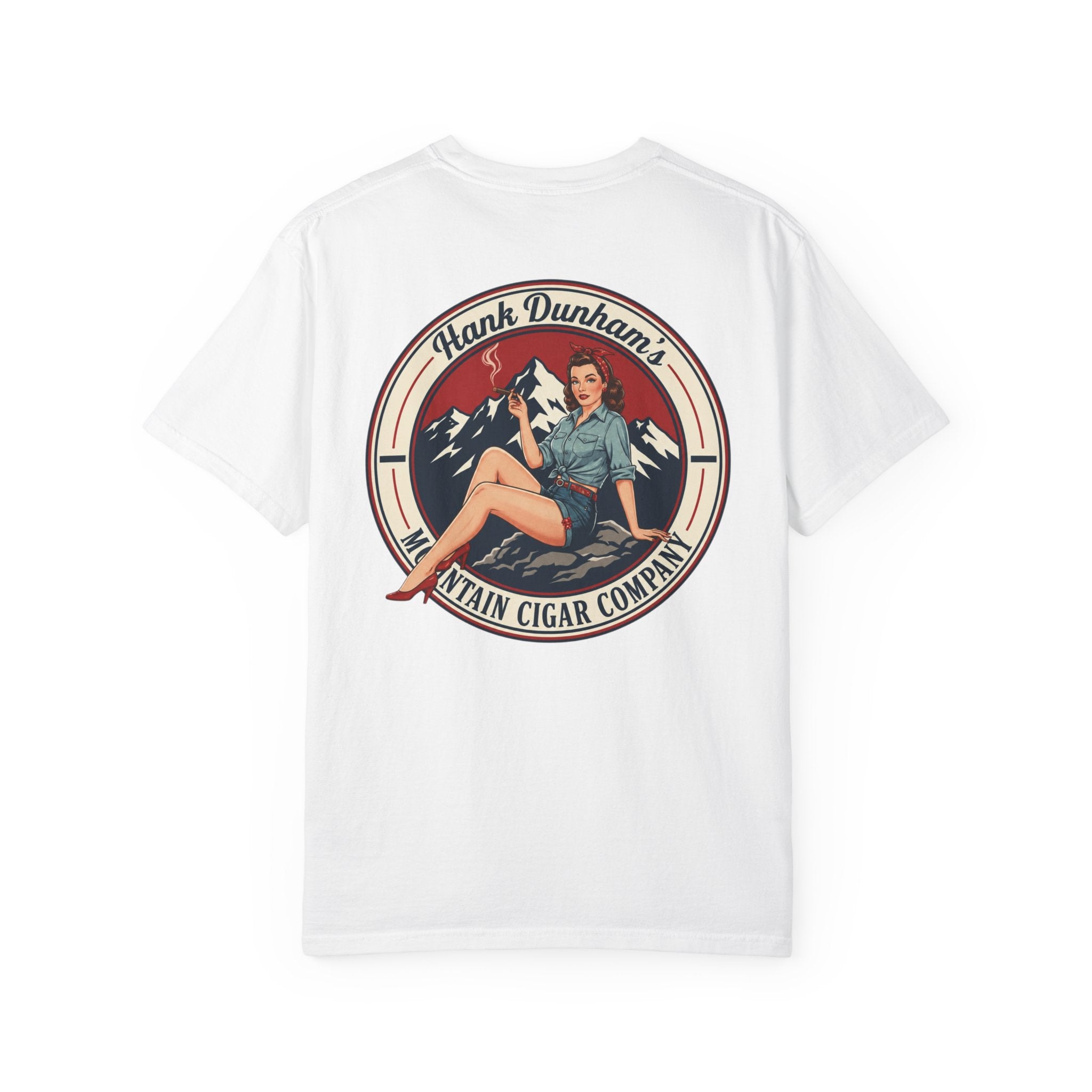 HD Monogram Signature Tee | Hank Dunham’s Mountain Cigar Company