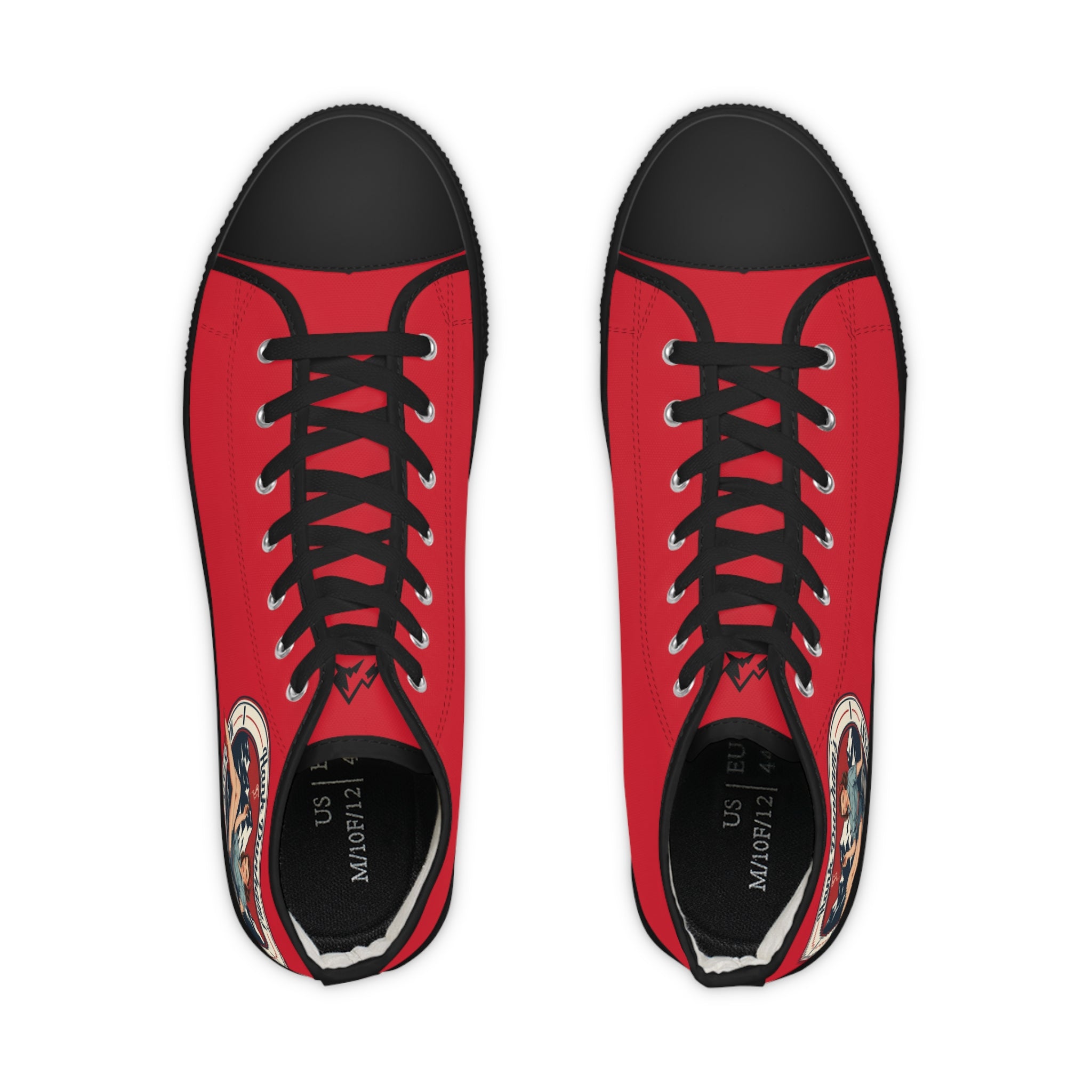 Hank Dunham Cigar Company High-Top Canvas Sneakers