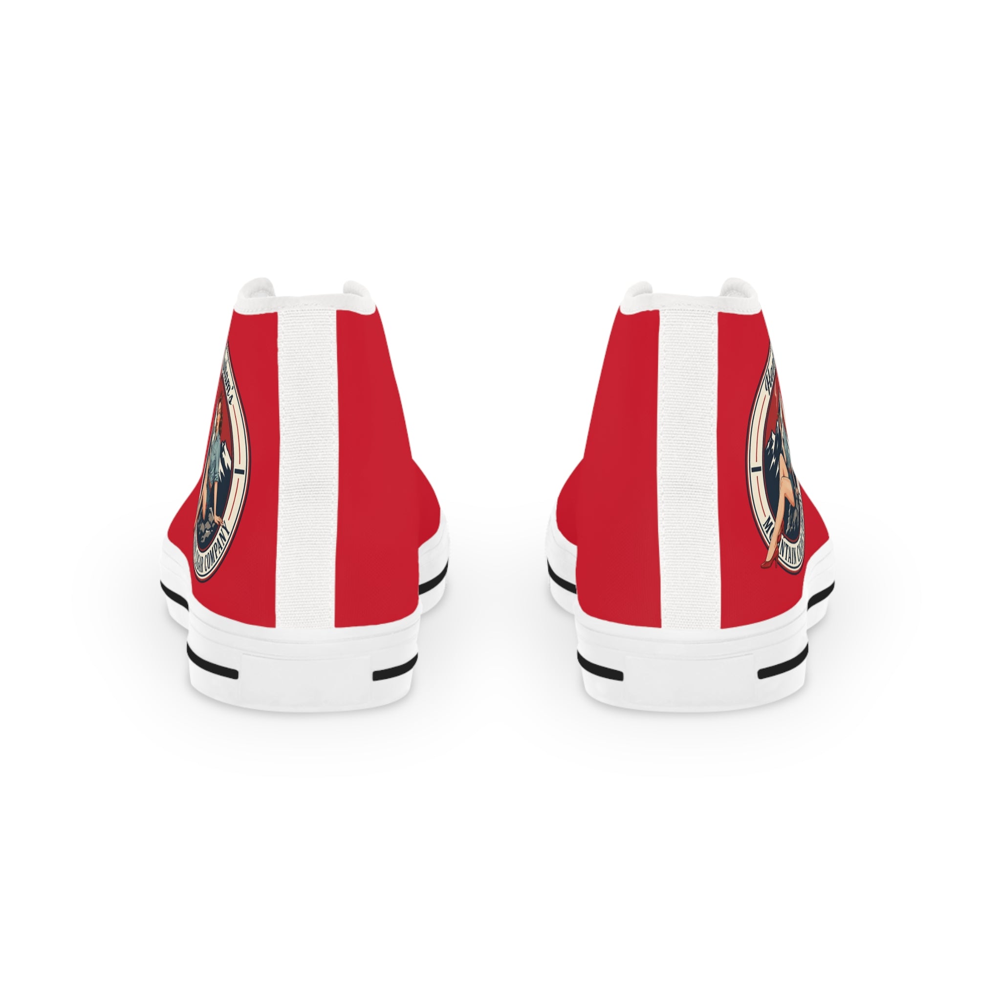Hank Dunham Cigar Company High-Top Canvas Sneakers