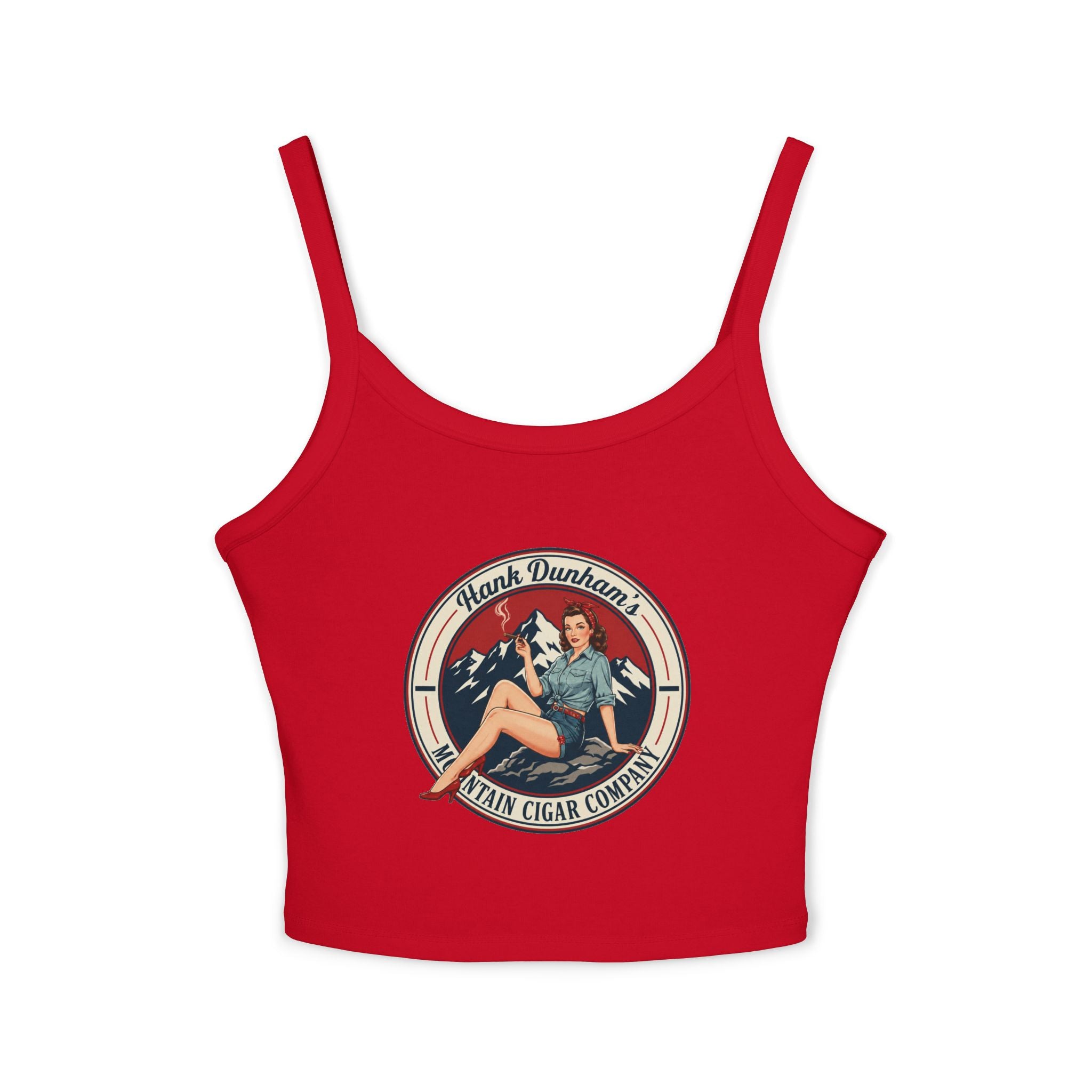 Hank Dunham Retro Logo Crop Top